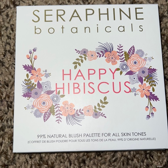 Makeup Seraphine Botanicals Happy Hibiscus Palette Blush Palette For